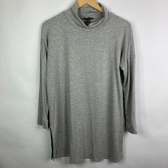 Eileen Fisher Sweaters - Eileen Fisher Jersey Tencel Turtle Neck Sweater